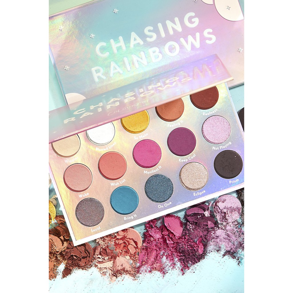 Pre Order Colourpop Chasing Rainbows Eyeshadow Palette