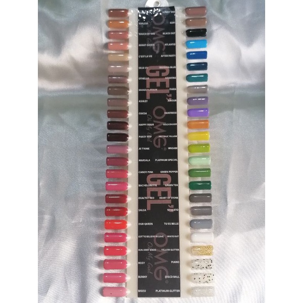 OMG gel polish 10ml *uv light needed*send your preffered shade*sold per ...