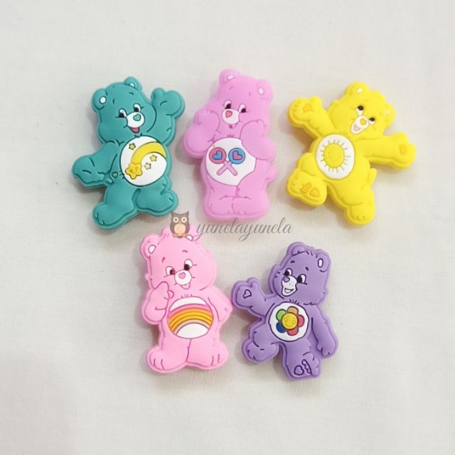 care bear croc charms