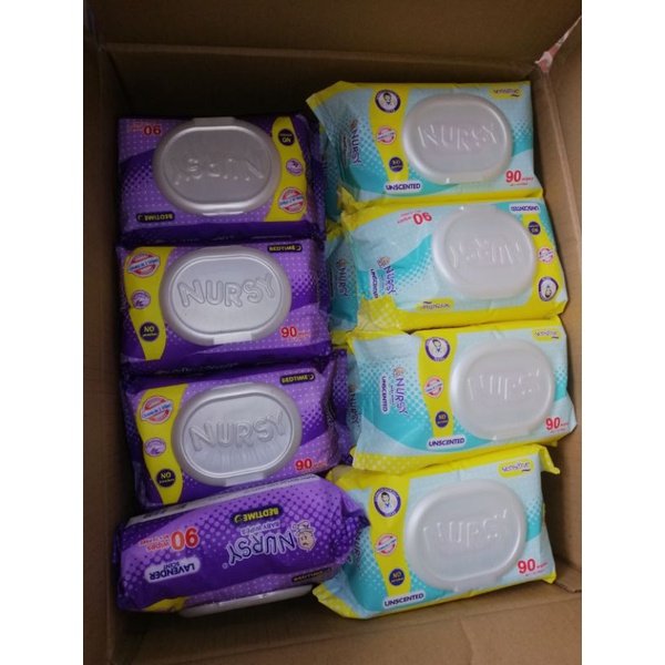 Nursy And EQ Baby Wipes Original Shopee Philippines