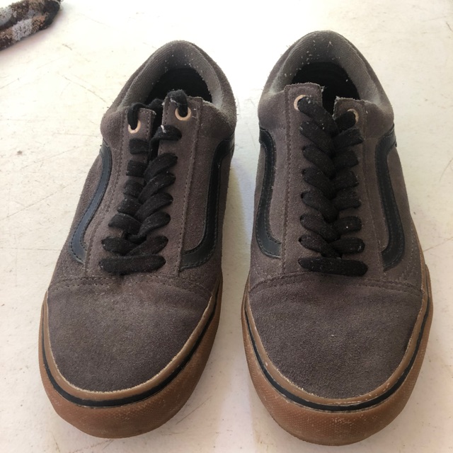 vans old skool pro grey