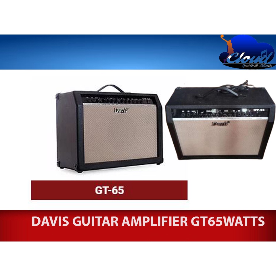 Davis Guitar Amplifier GT65 WATTS Shopee Philippines