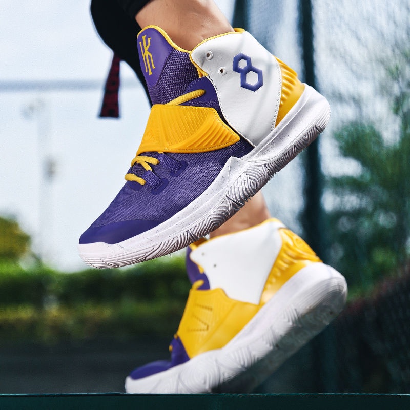 ☈Irving 6th generation basketball shoes men s high-top commemorative Kobe  Black Mamba Lakers student | Shopee Philippines