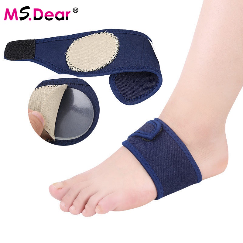 1 Pair Plantar Fasciitis Arch Orthopedic Insoles Heel Pain Relief Shock