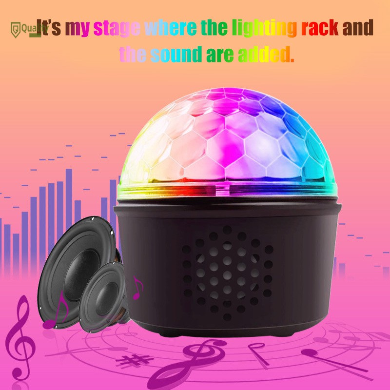 led disco ball speaker