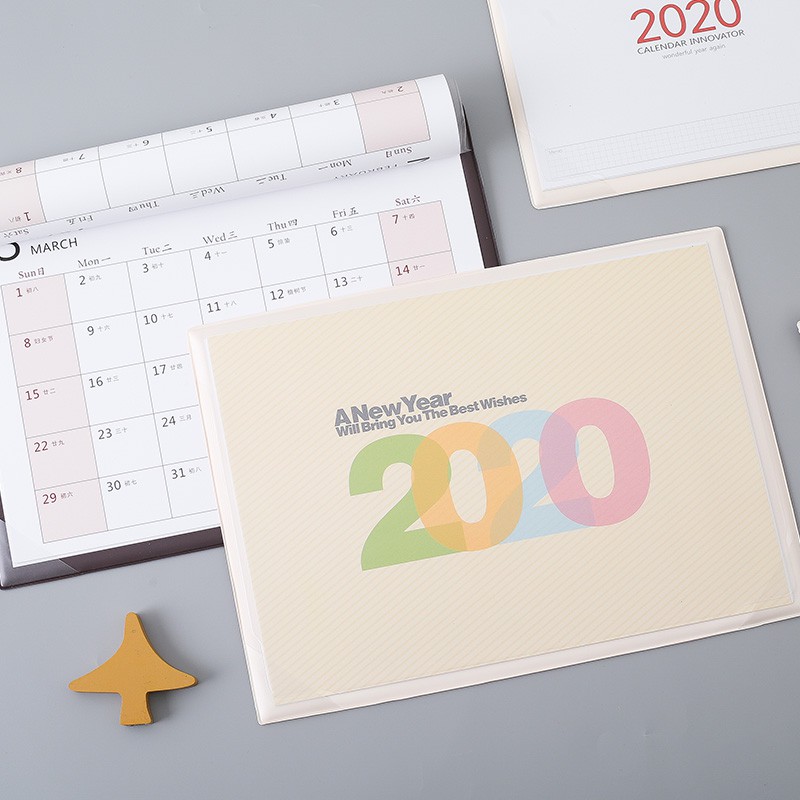 2019 New Year Calendar Literary Executive Desk Pad Office Desk Desk Calendar Pad Calendar Note Mouse Pad Enterprise Customized Customized 2020 Can Be Used As A Mouse Pad Business Monthly Calendar Shopee Philippines