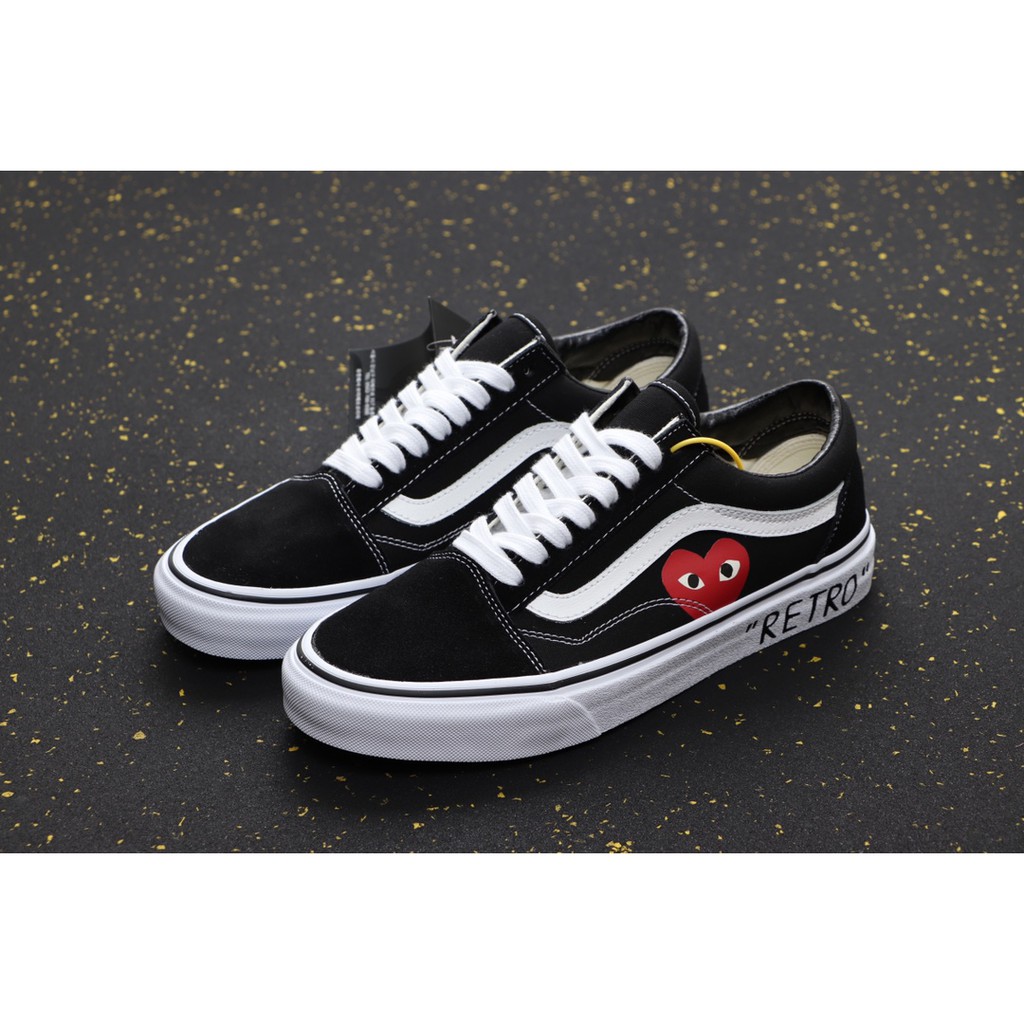 cdg play vans