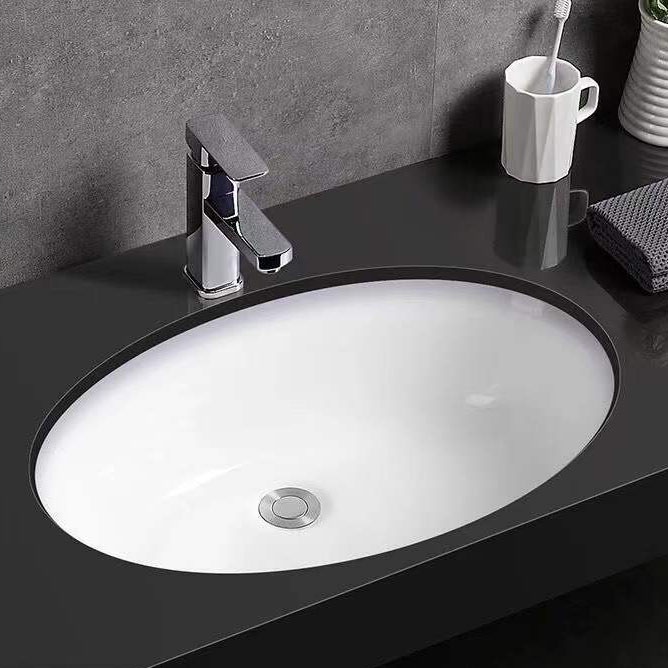Under Counter Basin Under Mount Bathroom Sink Oval Under Counter Sinks Wash Ceramic Oval Basin