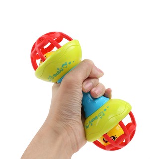 Baby Toy Bell Teether Rattles Rattle Toys Rubble Ball Hand-eye Newborn Touching for Babies Colorful Non Toxic BPA Free #7