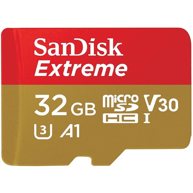 32GB Sandisk Extreme (Ten Pack) 4K Micro Memory Card (SDSQXAF-032G