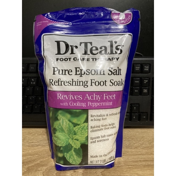 Original Dr Teal’s Pure Epsom Salt Refreshing Foot Soak Shopee