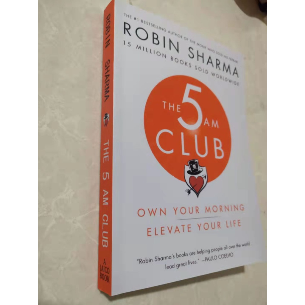 The 5 AM Club / 5AM (ORIGINAL) Own Your Morning by Robin Sharma (PB) Self  Help Books | Shopee Philippines