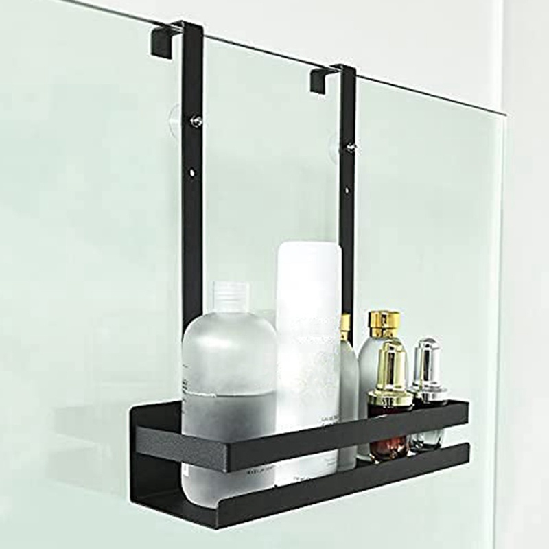 Shower Shelf for Hanging, Shower Shelf Black Hanging Shower Basket No