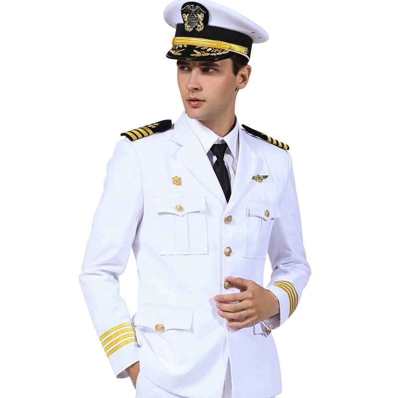 Captain Seaman Professional Uniform Security Guard Business Clothing