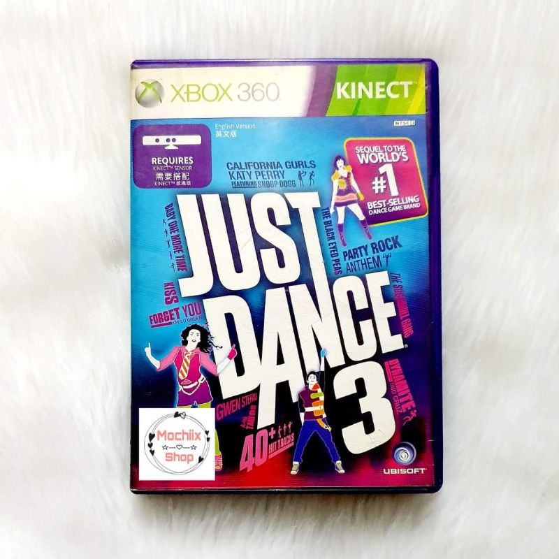 Xbox 360 Kinect Game Just Dance 3 (with freebie) Shopee Philippines