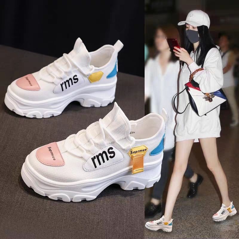 Women's shoes white shoes sneakers old 