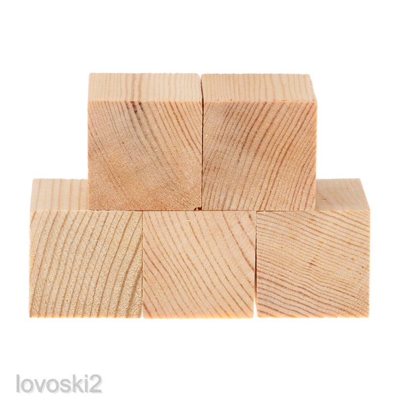 square wooden blocks