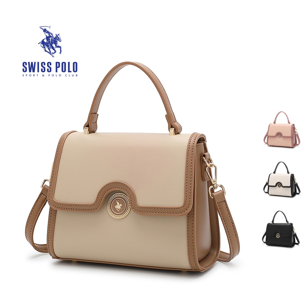 SWISS POLO Ladies Top Handle Sling Bag HGW 3075 Multi Color Shopee