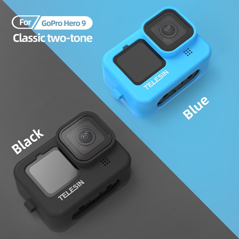 GoPro Hero 9 Black Case Silicone Camera Body Cover +Protective Silicone
