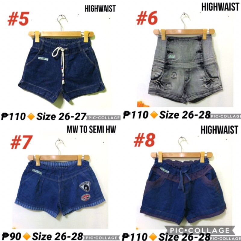 seven brand jean shorts