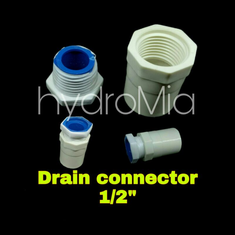 PVC male adaptor with lock nut/washer 1/2 Shopee Philippines