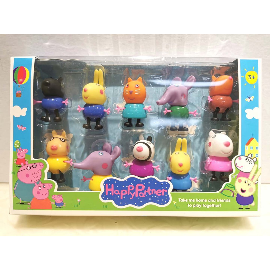 COD☑️ 10 IN 1 peppa pigs stuff toys for gift Shopee Philippines