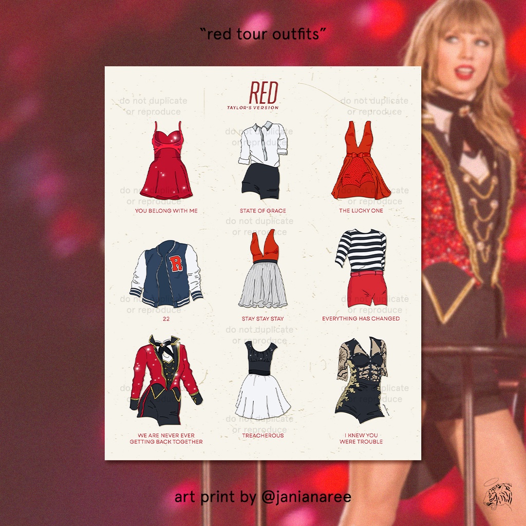 Red Outfit Taylor Swift Dresses Images 2022