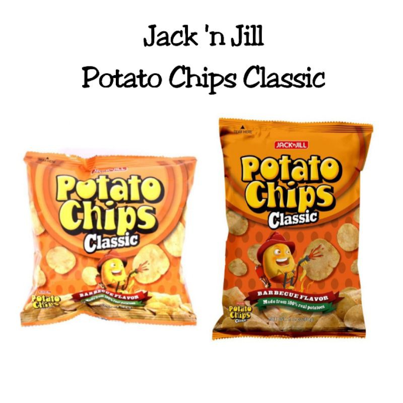 Jack N Jill Potato Chips Classic 22g 60g Shopee Philippines