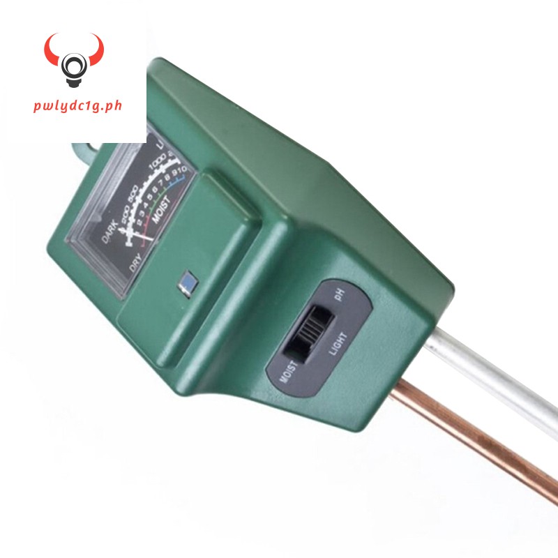 3 in 1 Ph value measuring instrument and moisture meter for potting soil