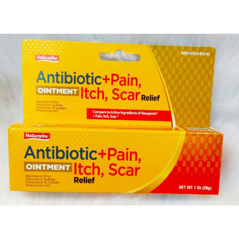 Natureplex Antibiotic Ointment+ Pain Itch ,Scar Relief Shopee Philippines