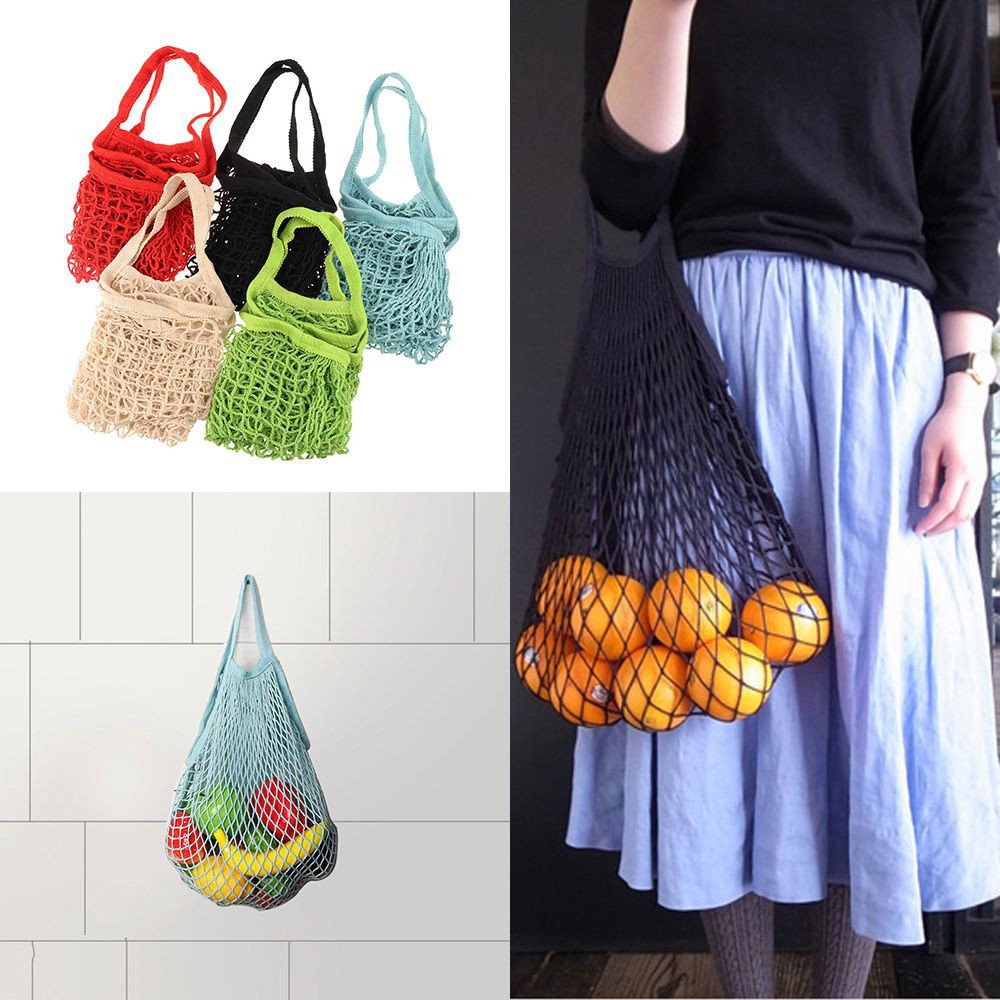 fishnet tote bag