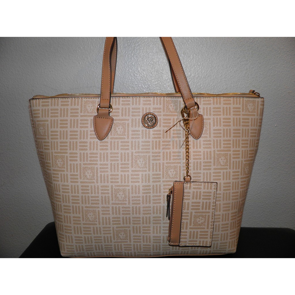 Brand new and authentic Anne Klein Lion logo TZ large tote bag Shopee