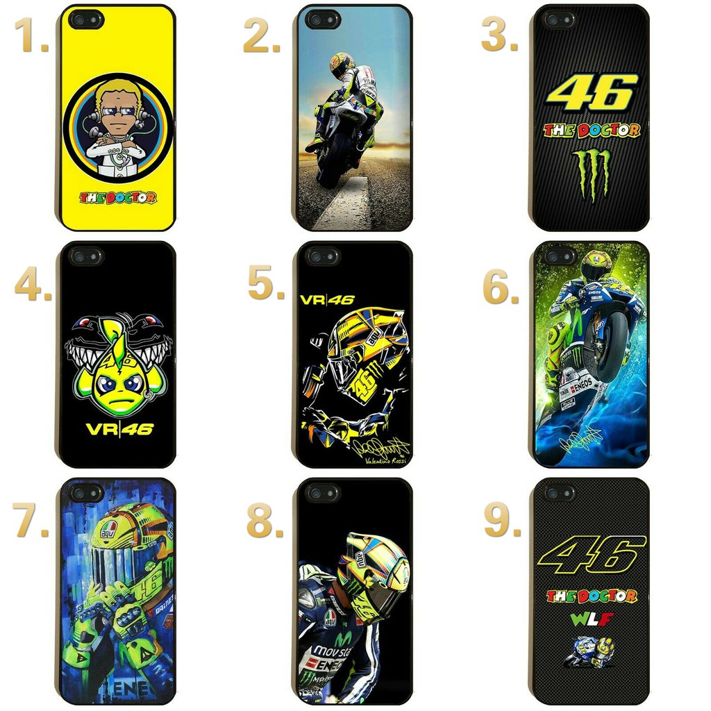 Valentino Rossi 46 The Doctor Moto Gp Racing Phone Case Cover For Apple Iphone And Sumsang Shopee Philippines