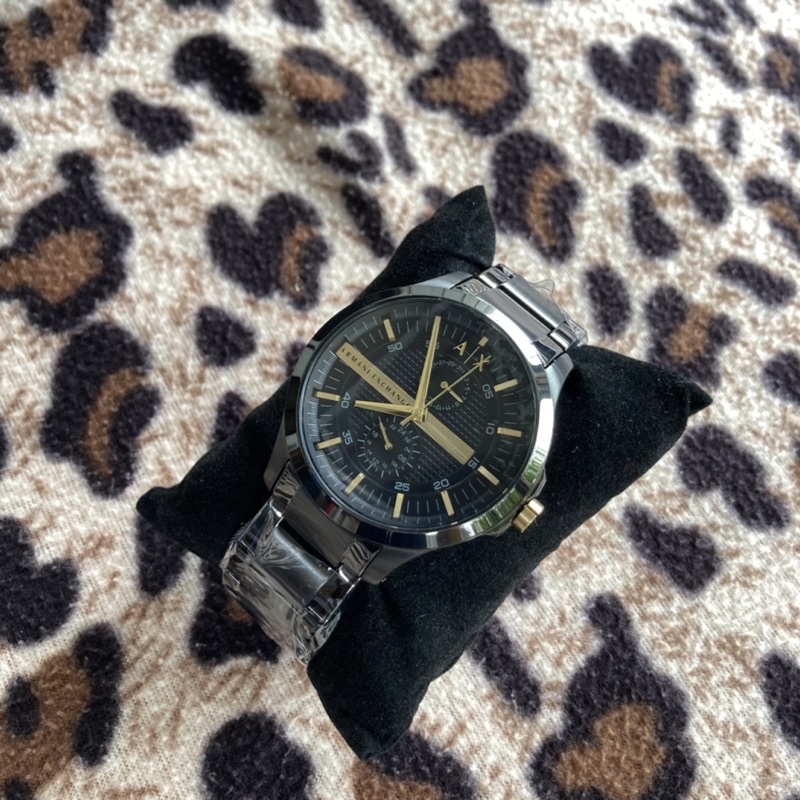 ARMANI EXCHANGE AX2121 BLACK WATCH | Shopee Philippines