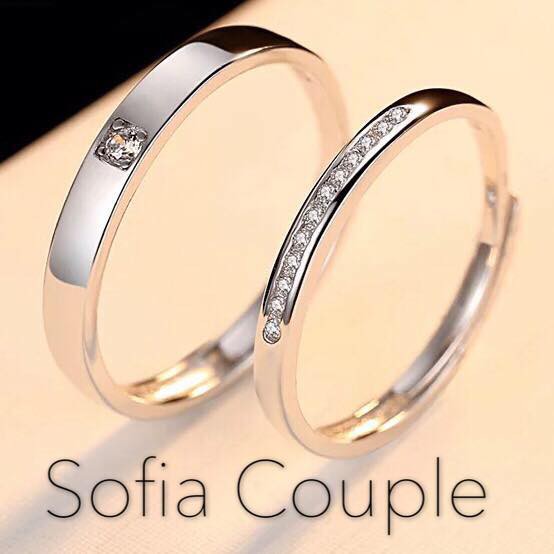 simple silver rings for couples