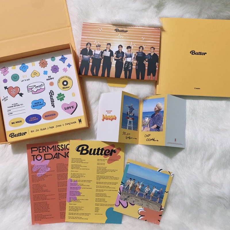 BTS BUTTER TINGI PEACHES CREAM Shopee Philippines