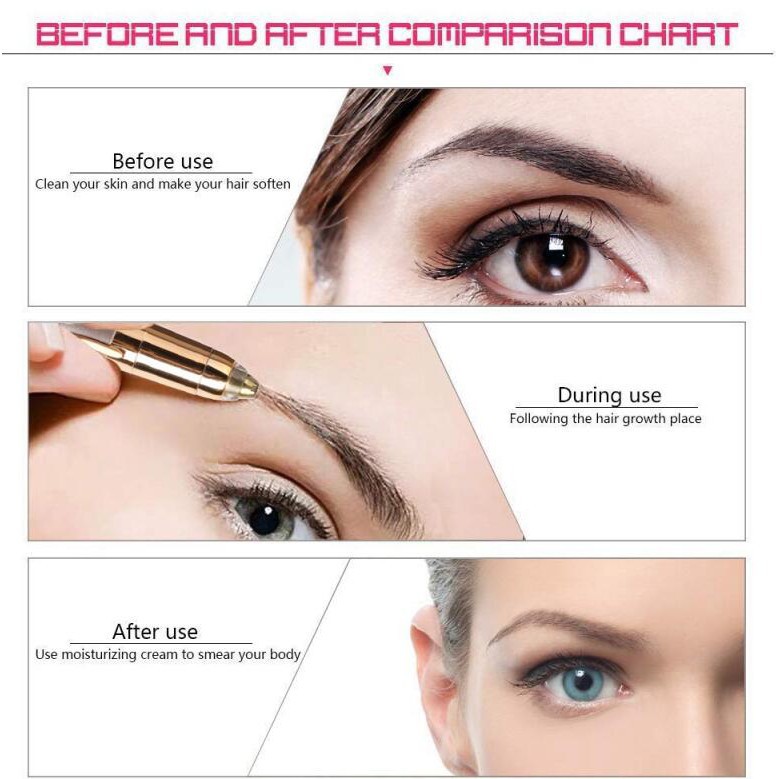 electric eyebrow pen