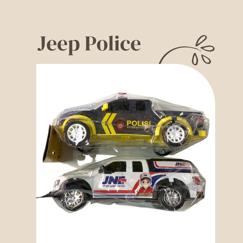 Jeep Police / Jne Car Police Car Toy | Shopee Philippines