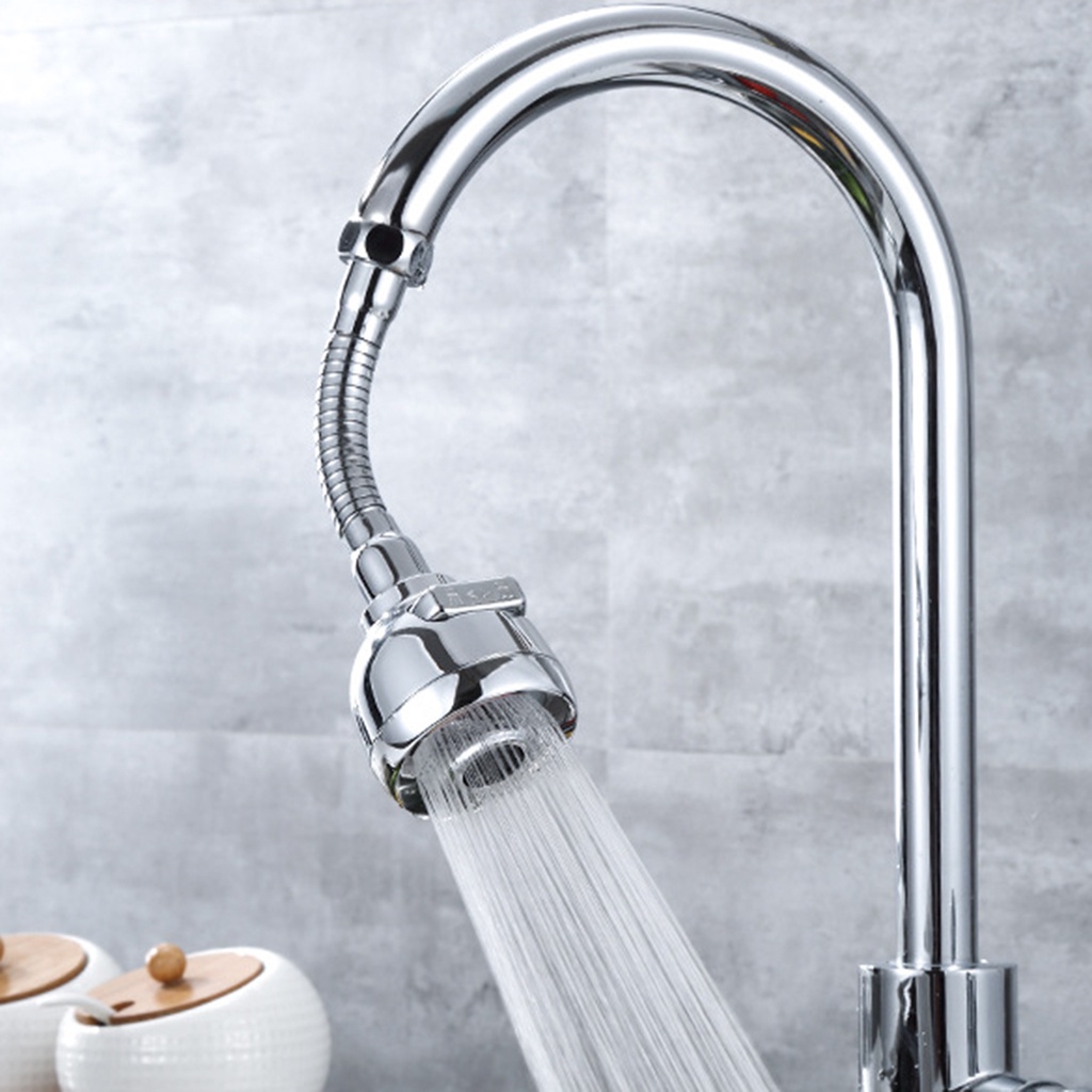 🅖🅡Practical Even Water Flow Faucet Extender Adjustable Easy to Resin Tap Extend Diffuser for Home
