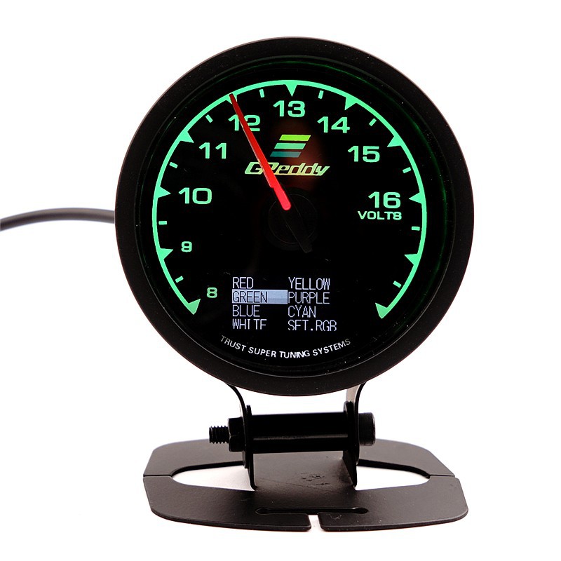 GReddy Multi LCD Digital Display Turbo Boost Gauge Car Gauge Inch 62mm