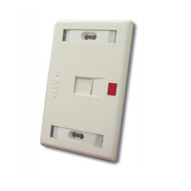 AMP Netconnect Faceplate Face plate, 1gang 1 port | Shopee Philippines
