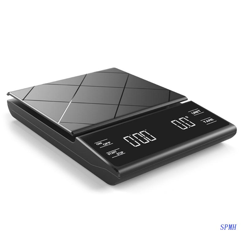 Super Electronic Kitchen Scales w/ Timer High Accuracy Smart Coffee