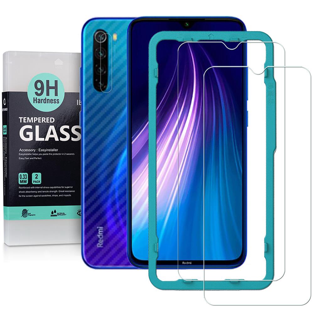 Ibywind Redmi Note 8 [2PCS Pack] Tempered Glass Screen Protector With