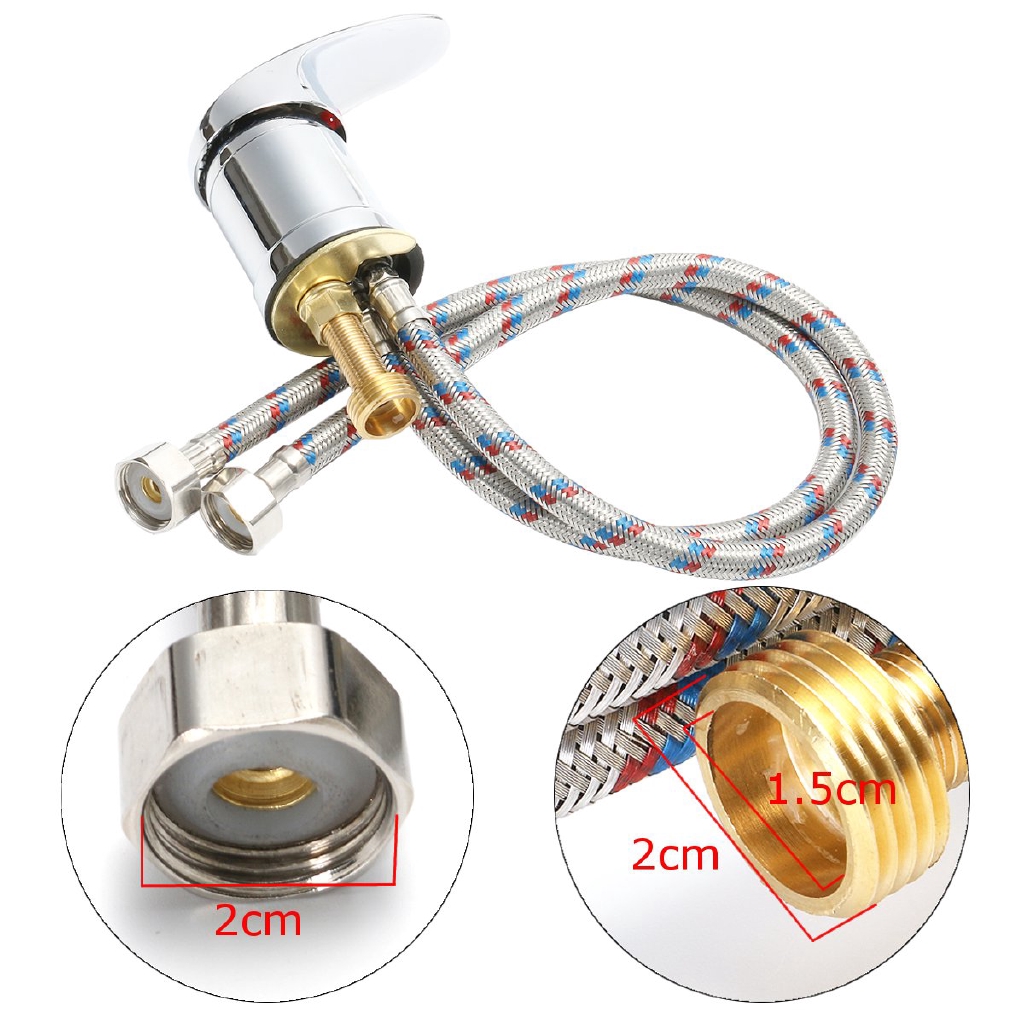 Dongxi 127cm Beauty Salon Shampoo Bowl Sink Hot Cold Faucet