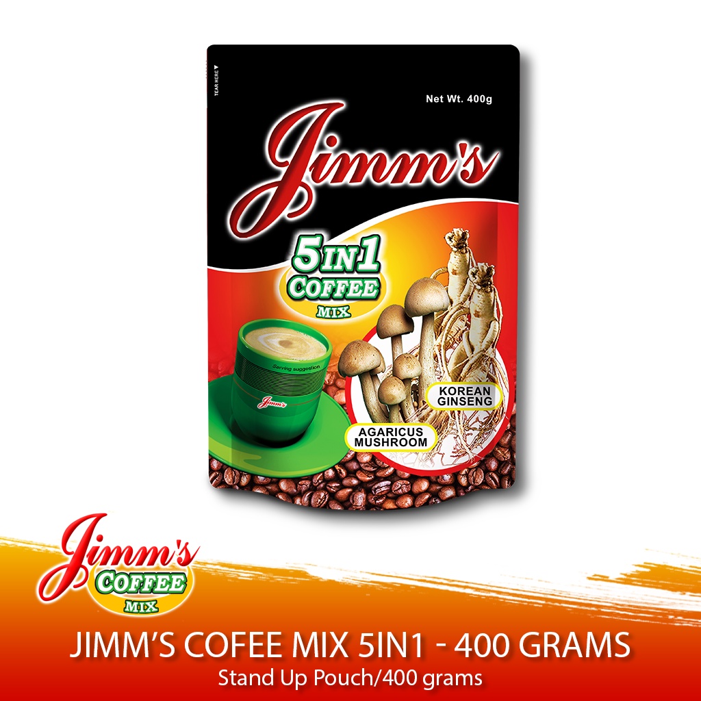 Jimm's Coffee Mix 5in1 400 grams Shopee Philippines