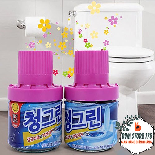 Korean Toilet Drop Cup Disinfectant Mild Fragrance, Toilet Cleaner ...