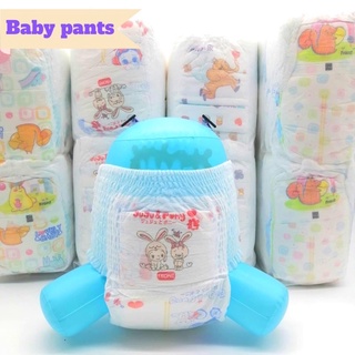 imported from Korea50 PCS Baby diaper pull up pants M-3XL Unisex Ultra thin and dry Breathable diape