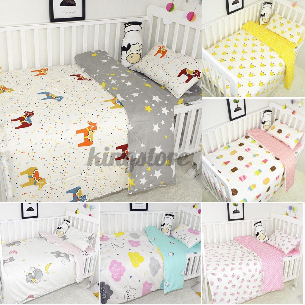 cot quilt cover set