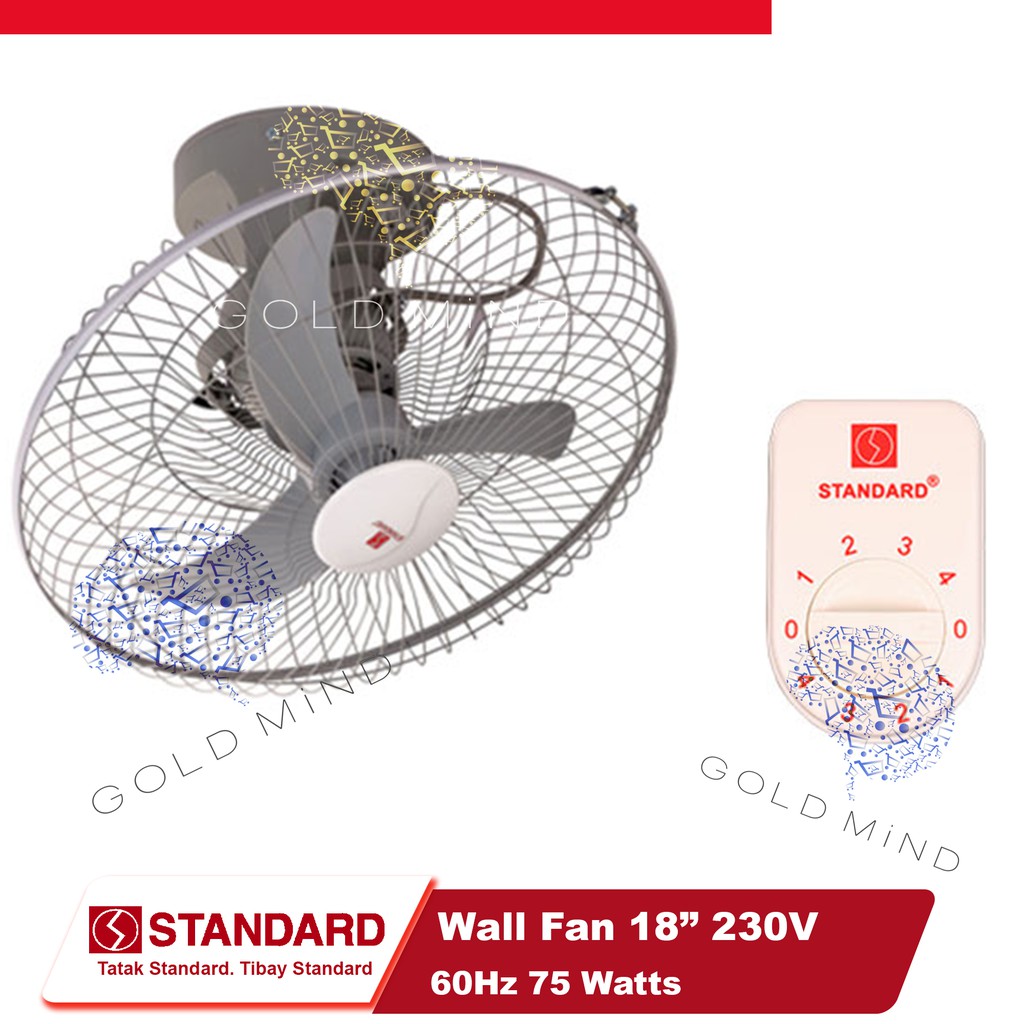 Standard Orbit Electric Fan 18 Banana Type Plastic Blades Shopee Philippines