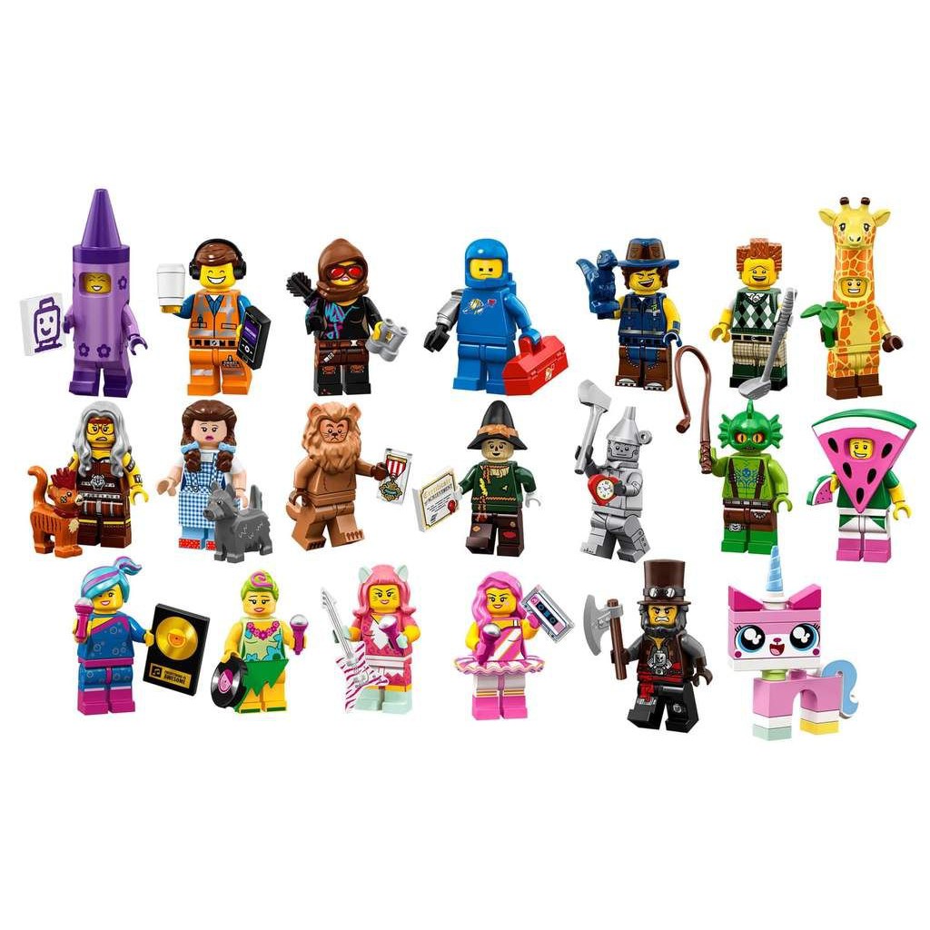 lego movie series 1 minifigures
